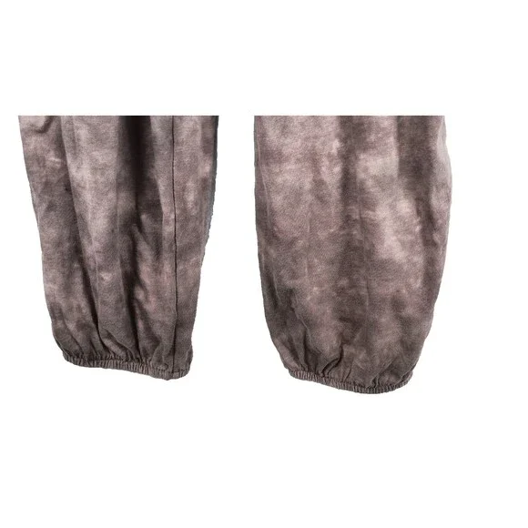 Aerie Mauve Brown Tie-dye Jumpsuit Size Large Comfy Loungewear Casual Bohemian - Picture 5 of 11